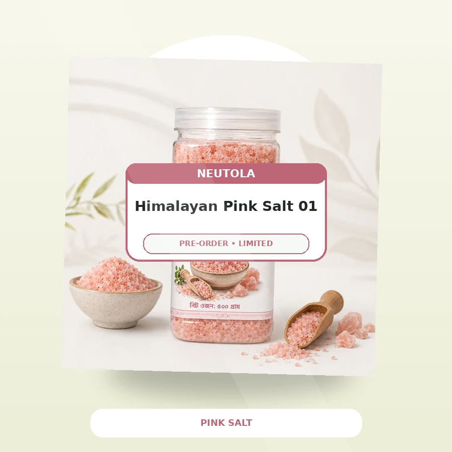 Himalayan Pink Salt - Limited Pre-Order 01